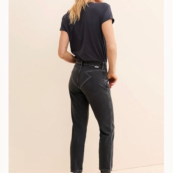 Boyish The Rayo high rise skinny Jeans gray black - Picture 1 of 15